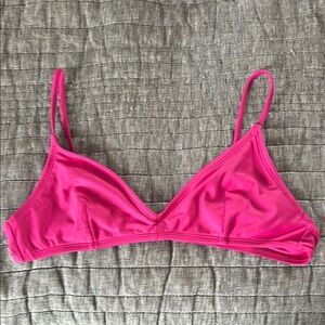 J. Crew Pink Bikini Top
